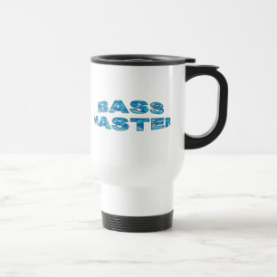 Bass Master Fishing-Shirts Reisebecher