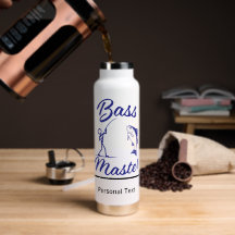 Bass Master Stockmann-Illustration, personalisiere