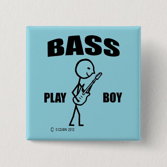 Bass Play Boy Button (Vorderseite)