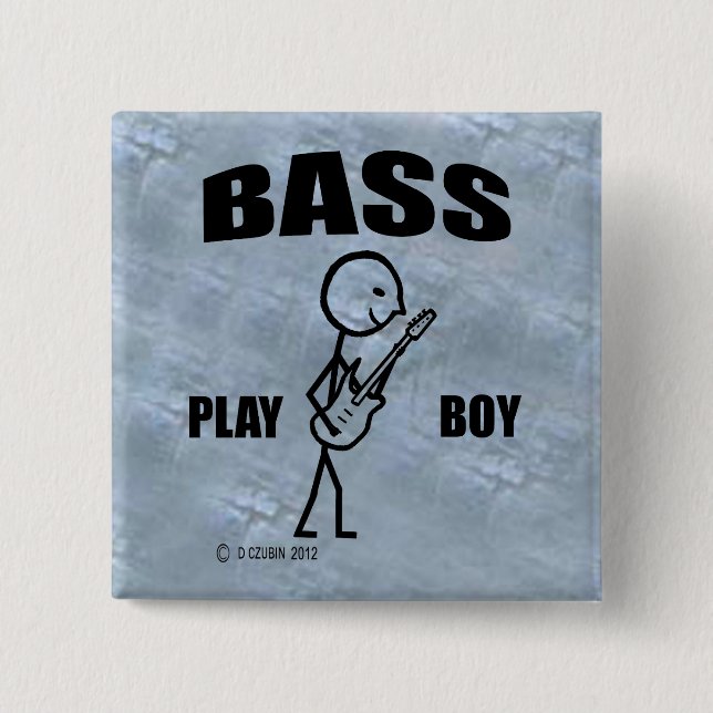Bass Play Boy Button (Vorderseite)