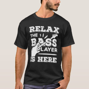 Bass Player Gitarre Musiker Bassist Geschenk T-Shirt