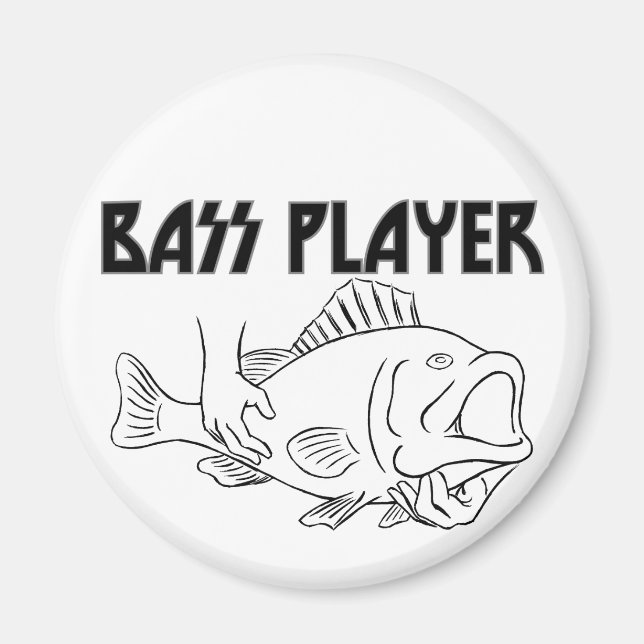 Bass Player Magnet (Vorne)