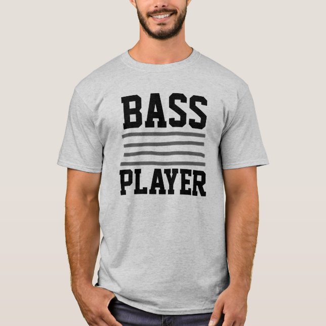 Bass Player T-Shirt (Vorderseite)