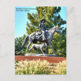Bass Reeves Monument, Fort Smith, AR Carte postale