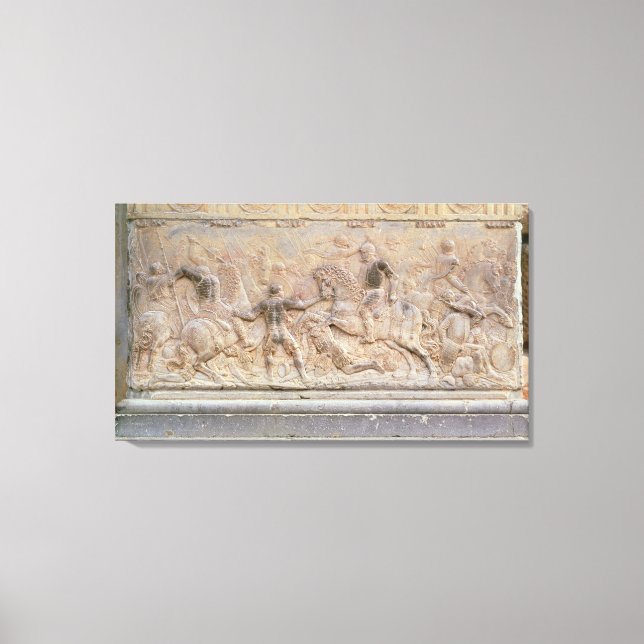 Bass-Relief-Panel Leinwanddruck (Vorderseite)