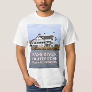 Bass River Lighthouse, Massachusetts T - Shirt