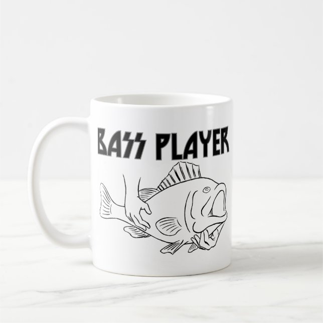 Bass-Spieler Kaffeetasse (Links)
