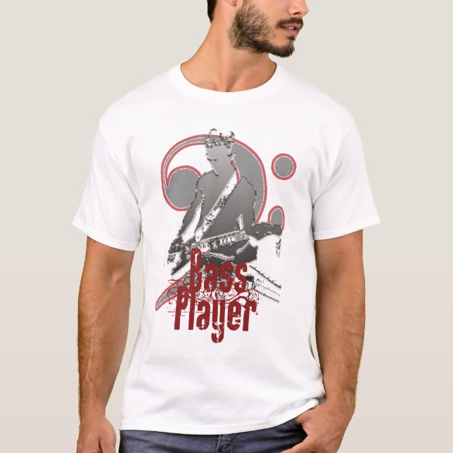 Bass-Spieler T-Shirt (Vorderseite)