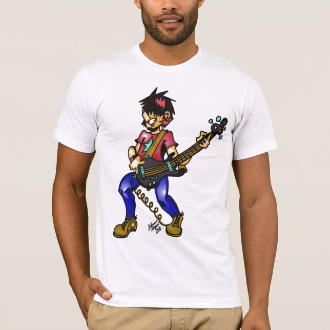 Bass-Spieler T-Shirt (Vorderseite)