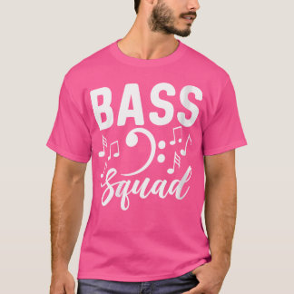 Bass Squad Choir Singtheater Music Oper T-Shirt