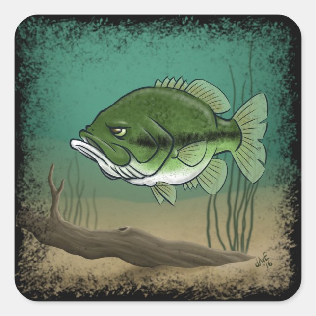 Bass Stickers (Vorderseite)
