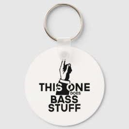 Bass Stuff - Funny Bass Music Schlüsselanhänger