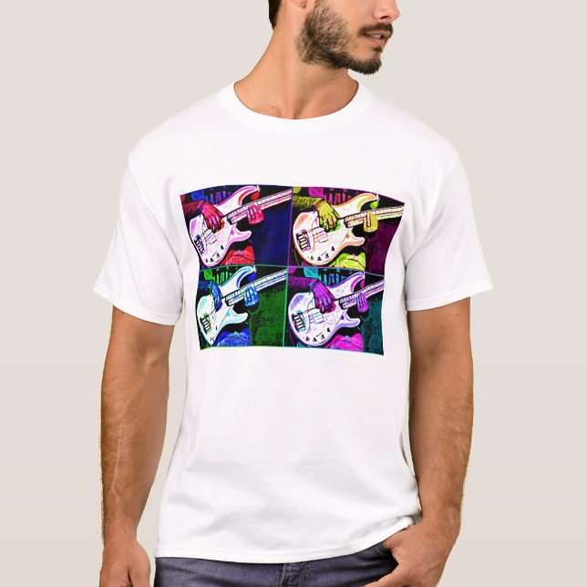Bass-T-Shirt der Schnur-4 T-Shirt (Vorderseite)
