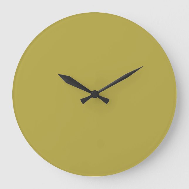 Bass Traditionelle Farbe angepasst Große Wanduhr (Vorderseite)
