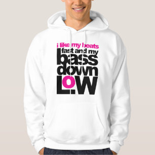 Baß unten niedrig hoodie