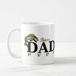 Bass Vater Ever Best Vater Puff Kaffeetasse