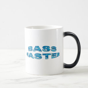 Bass-Vorlagenfischen-Shirts Verwandlungstasse