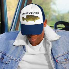 Bass Whisperer Funny Fishing Fisherman Angler Truckerkappe