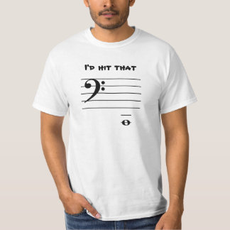 Baß, würde ich den schlagen T-Shirt