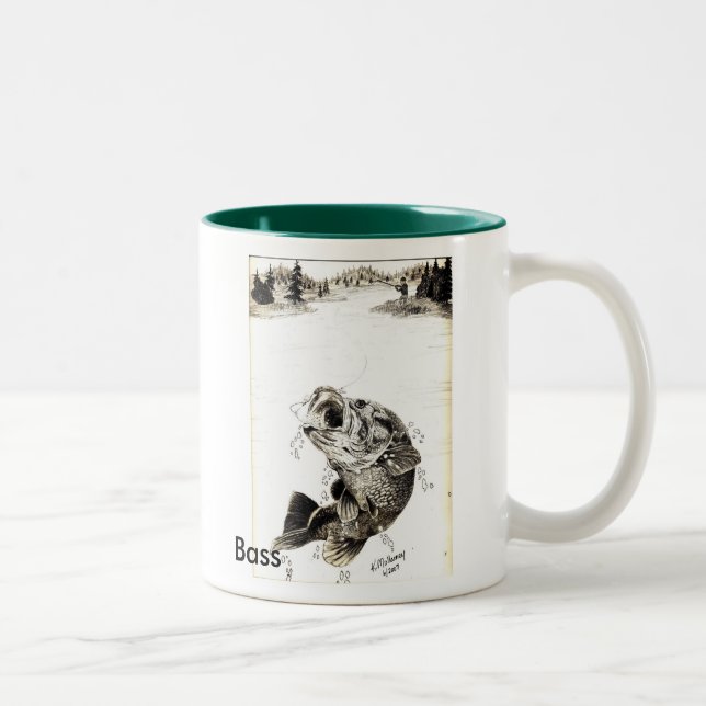 Baß Zweifarbige Tasse (Rechts)