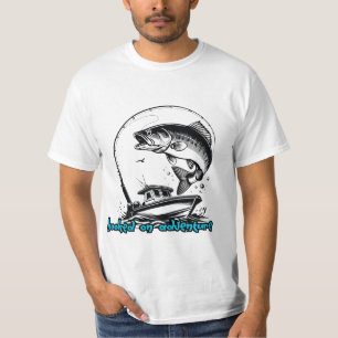 Bassangeln "Hookon Adventure" T - Shirt