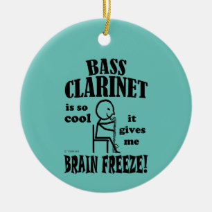 Basse Clarinet, Cerveau Gel Ornement Céramique