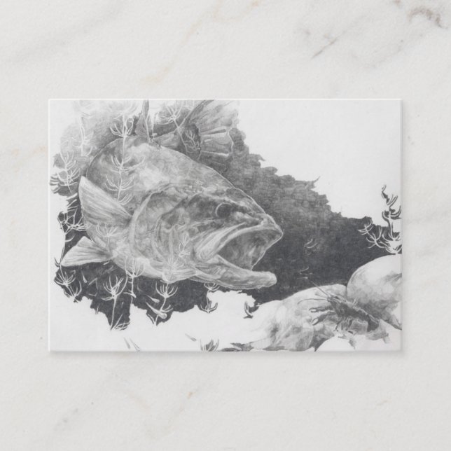 BASSE contre le modèle de carte de visite (Devant)