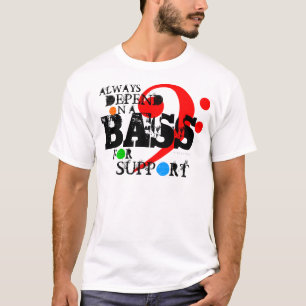 Basse de T-shirt de choeur pour la couleur de