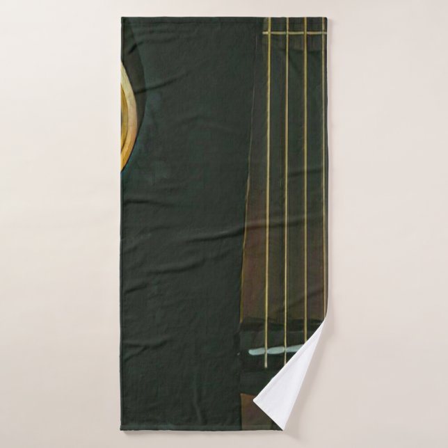 Basse guitariste cadeau (Serviette de bain)