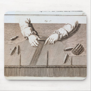 Basse-Lisse Technik an der Gobelintapisserie Mousepad
