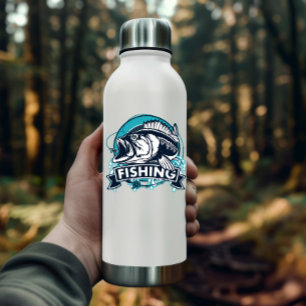 Basse Pêche Bleu Sticker   Sticker Die-Cut