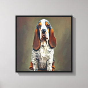 Basset Bleu de Gascogne Leinwanddruck