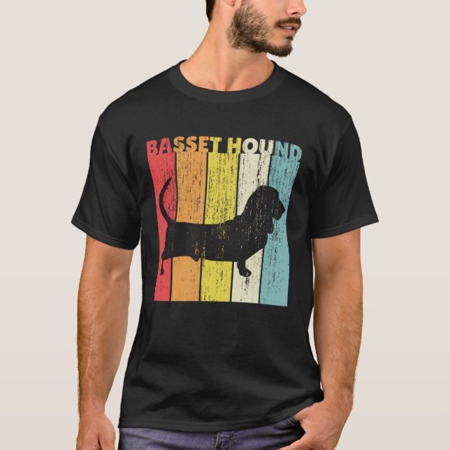 Basset Hound  1 T-Shirt (Vorderseite)