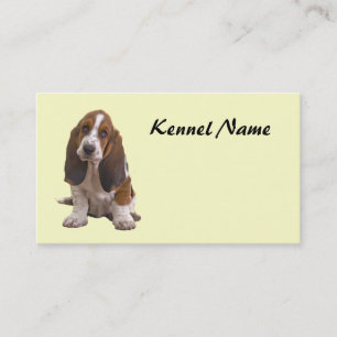 Basset Hound-Brüter-Visitenkarte Visitenkarte