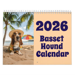 Basset Hound Calendar Kalender