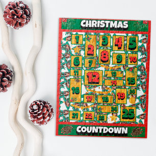 Basset Hound Countdown Weihnachts-Adventskalender
