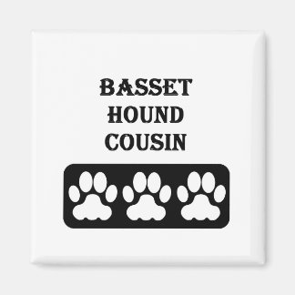 Basset Hound Cousin Magnet