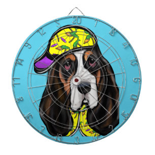Basset Hound Dartscheibe