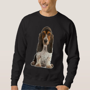 Basset Hound Foto Dog Owner Lover Basset Hound Sweatshirt