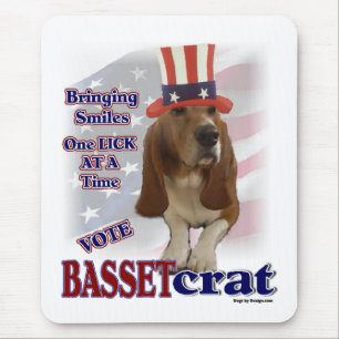 Basset Hound Geschenke Mousepad