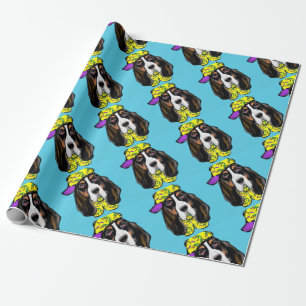 Basset Hound Geschenkpapier