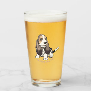 Basset Hound Glas
