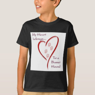 Basset Hound Herzbelongs T-Shirt