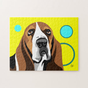 Basset Hound-Hund