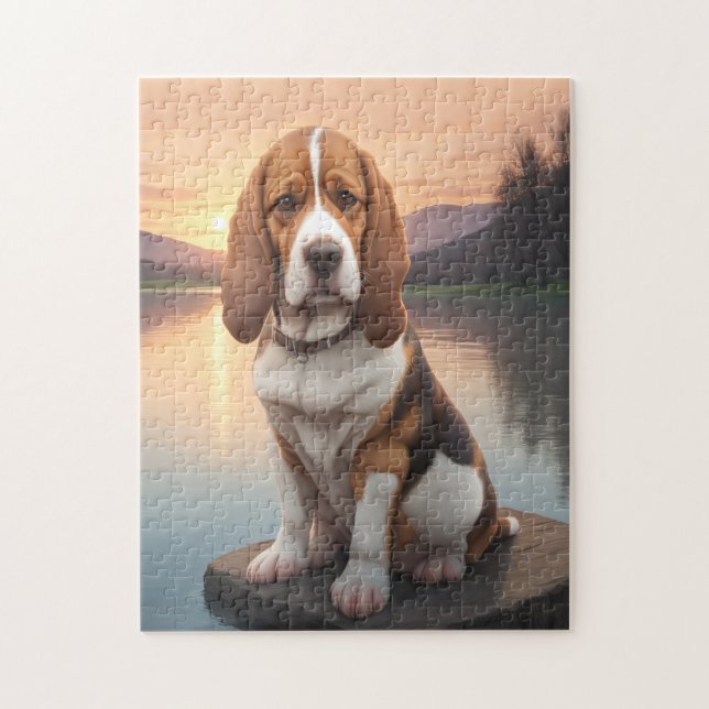 Basset Hound Hund   (Vertikal)