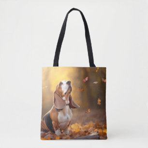Basset Hound Hund Haustier Ruhe Tasche