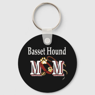 Basset Hound Hund MAMA Schlüsselanhänger