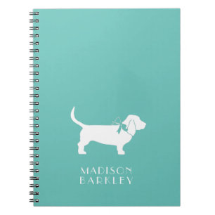 Basset Hound Hund Welpe Notizblock