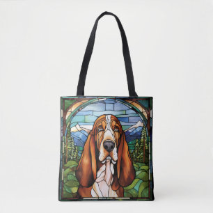 Basset Hound Jean Jacke Tasche