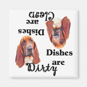 Basset Hound Liebhaber Geschirrspülmaschine Magnet